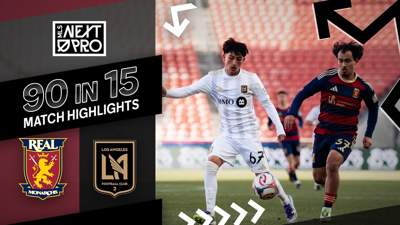 Real Monarchs SLC vs Los Angeles  2 Highlights