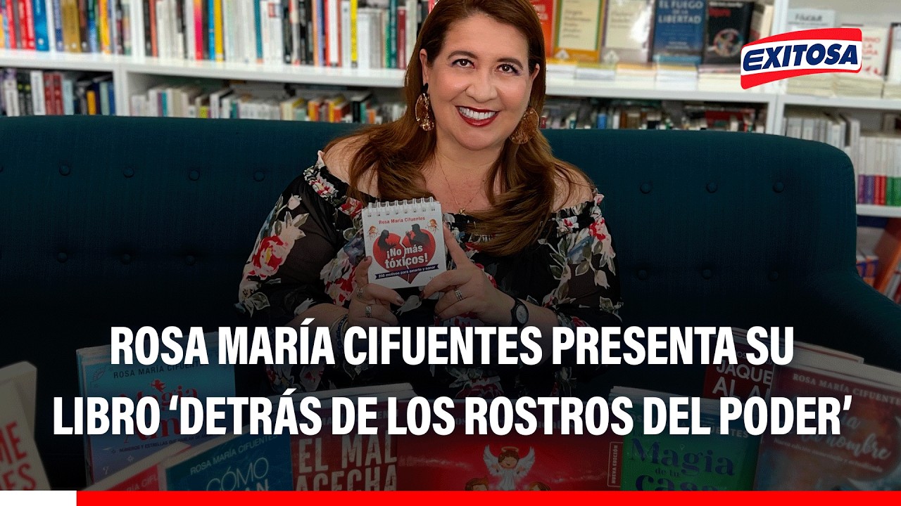 🔴🔵 Rosa María Cifuentes presenta su libro ‘Detrás de los rostros del poder’