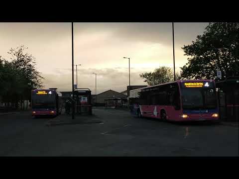 Kickdown compilation | Go North East route 4 Mercedes Citaros