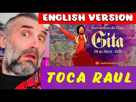 Raul Seixas - Gita / Versão Original Em Inglês [1974 ] english version reaction