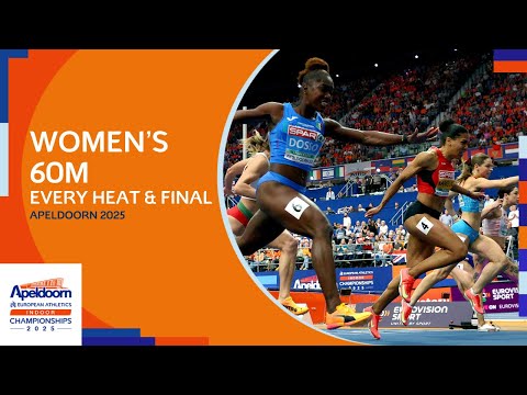 EVERY Heat & Final of the Women's 60m | Apeldoorn 2025