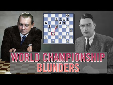 World Championship Blunders | Alekhine vs Euwe 1937 - game 16