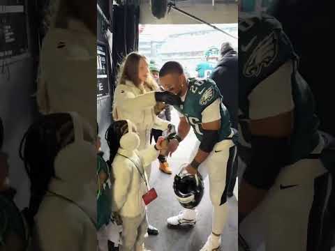 what took you so long  😂🫶 #saquonbarkley #philadelphia #eagles #nfl #nflplayoffs