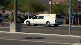 Raw: Body of Military Vet Heads Home From Vegas