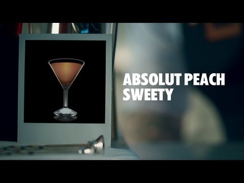 ABSOLUT PEACH SWEETY DRINK RECIPE - HOW TO MIX