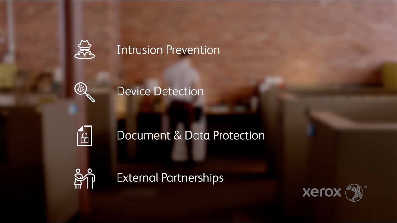 Tecnología Xerox® ConnectKey® – Un enfoque integral de la seguridad de las impresoras YouTube Video