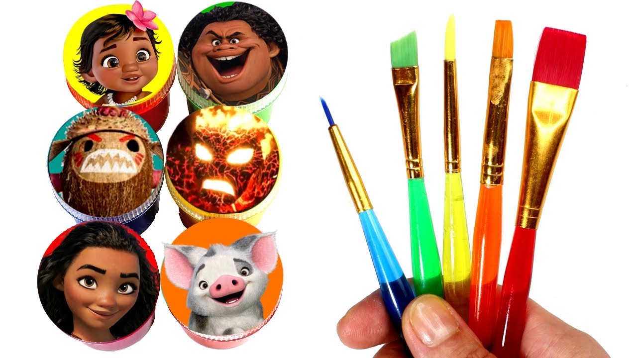 Moana Drawing and Painting How to Draw Characters from Moana