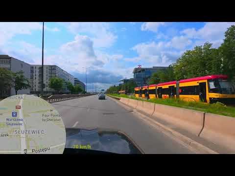 🇵🇱🚗 driving poland 4k 🛣 Warsaw ↔️ Krakow