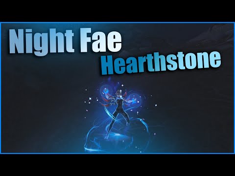 Night Fae Hearthstone Animation ✪ Shadowlands ✪