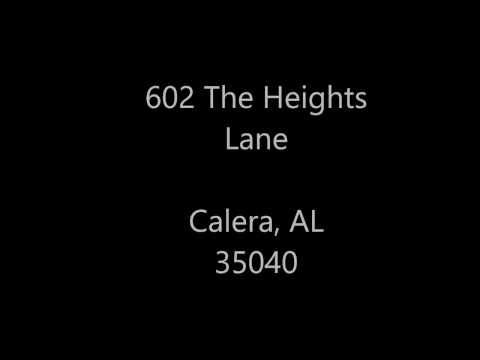 Townhome For Rent in Calera, AL - COMING SOON! property video