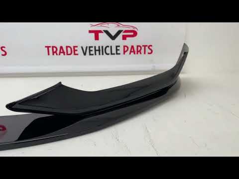 Fits BMW 5 Series G30 G31 Facelift 2020- Front Lip Splitter Spoiler Gloss Black video