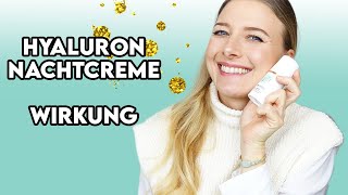 Hyaluron Nachtcreme Performance: Neue Cosphera-Formel für strahlende Haut - Wirkung & Anwendung