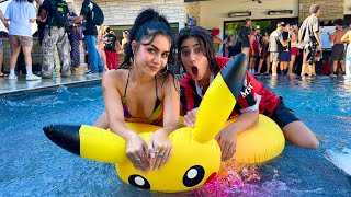 Crashing Cinna’s Pool Party…
