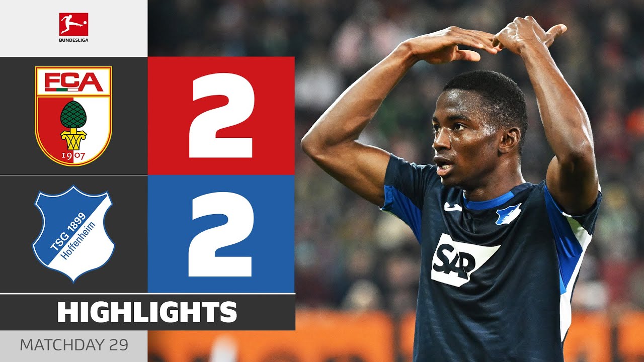 Augsburg vs TSG Hoffenheim Highlights