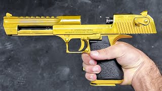 Testando a lendária Desert Eagle dourada 😱