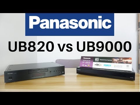 Panasonic ub820 vs ub9000 Comparison & Review