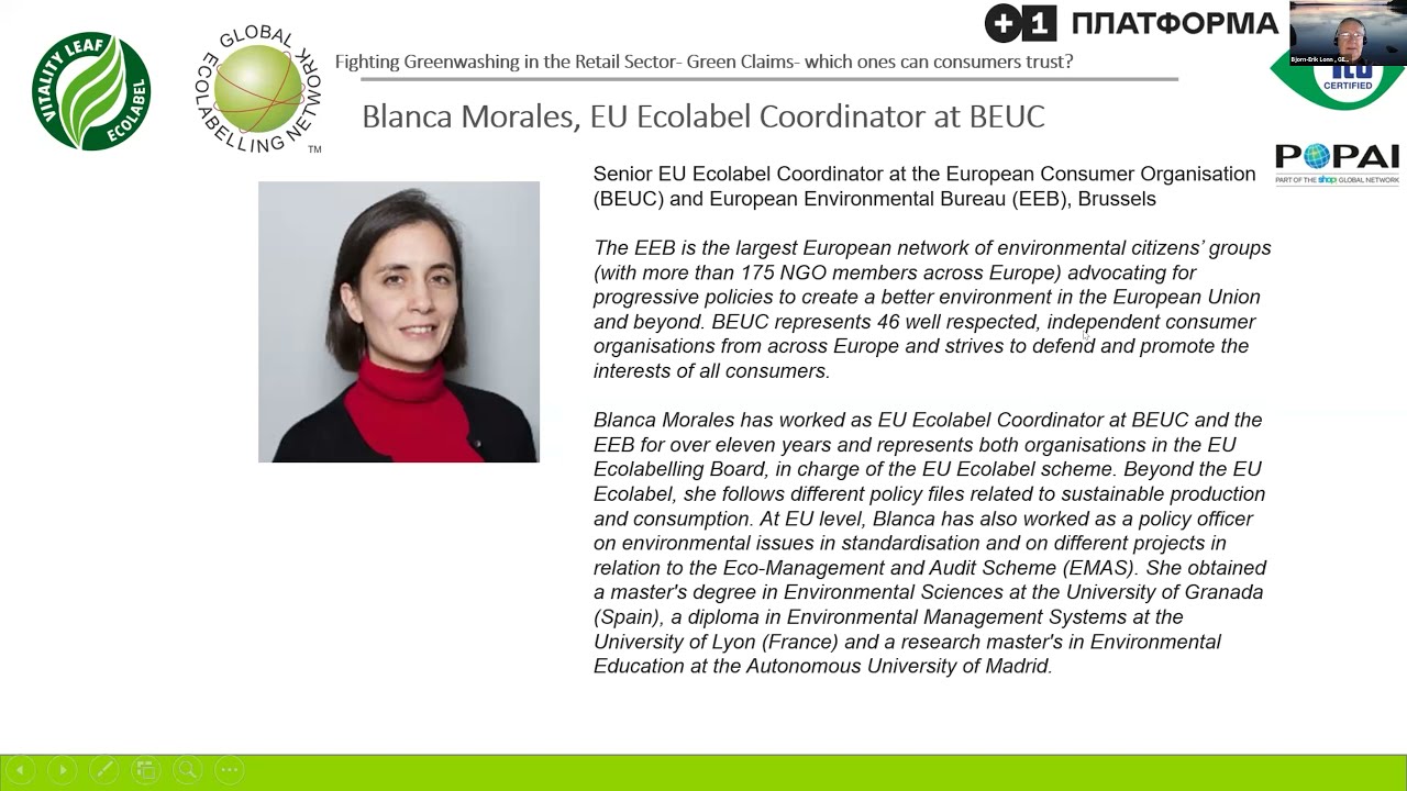 Fighting Greenwash In The Retail Sector webinar