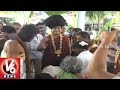 Swami Nithyananda Visits Srikalahasti Temple With Different Getup V6 News