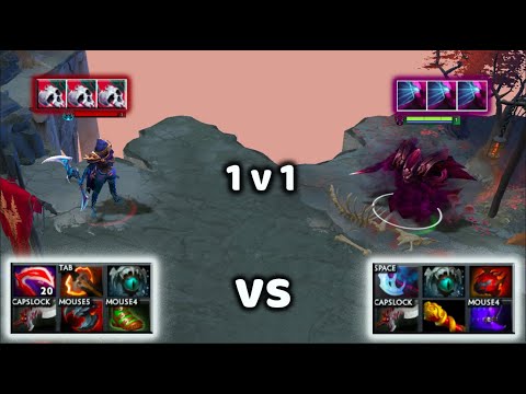 Phantom Assassin vs Spectre  | Classic item build 1v1 who wins