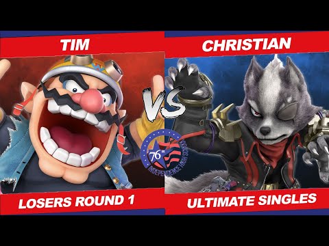 IHS Smash Tournament 2020 - Tim (Wario) Vs. Christian (Wolf) Losers Round 1