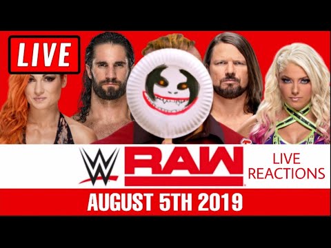 🔴 WWE RAW Live Stream August 5th 2019 Watch Along - Live Reactions