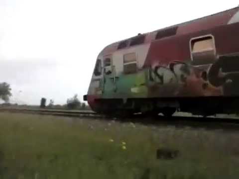 AEG DMU at Karditsa (3/5/2014)