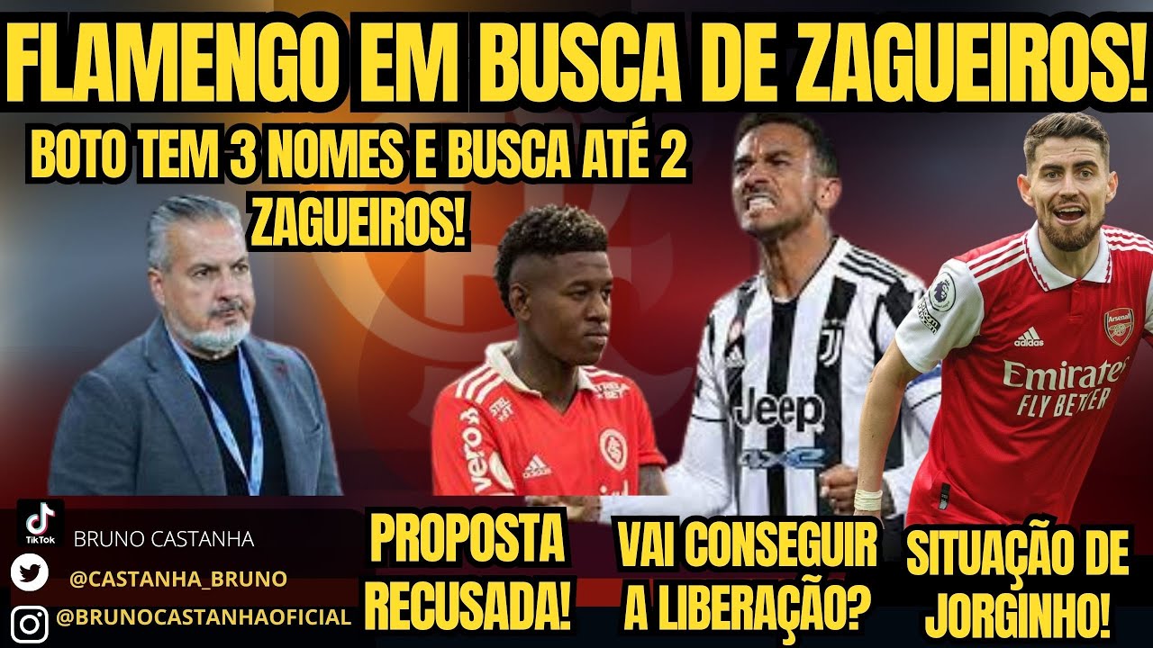 FLAMENGO VAI CONTRATAR 2 ZAGUEIROS? FILIPE LUIS PEDIU REFORÇOS! SITUAÇÃO DE DANILO E JORGINHO!
