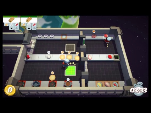 Overcooked level 5-3 3star victory ps4
