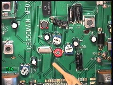 TTI TCB550 UK (CE Multi-Norm) CB radio (mobile) -  VCO & Transmit alignment