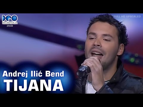 Andrej Ilić Bend - Tijana (Beovizija 2008 - Polufinale) FULL HD UPSCALED
