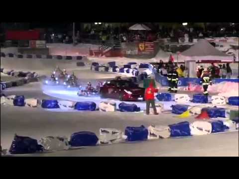 Fernando Alonso wins 2013 ice karting!!!
