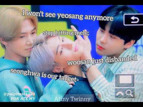 Just ATEEZ WooJongSang things 'new roommates, same disasters'