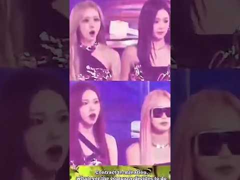 When Soyeon mentioned Soojin their faces said it all #gidle #aespa #soyeon #soojin