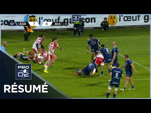 PRO D2 Saison 2023-2024 J28 - Résumé SU Agen - Biarritz Olympique