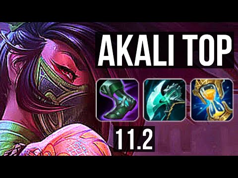 AKALI vs MAOKAI (TOP) | 1.2M mastery, 12/3/7, Dominating | KR Diamond | v11.2
