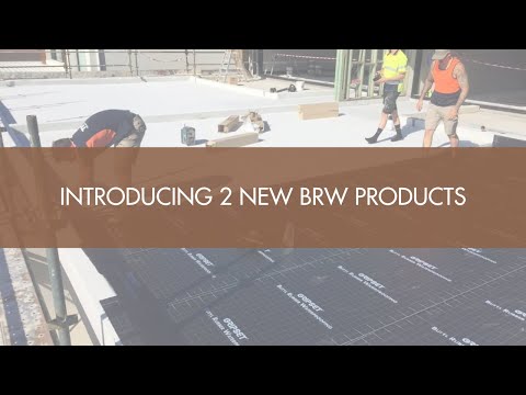 Introducing two NEW BRW Products
