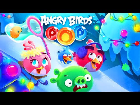 Angry Birds POP Bubble Shooter Gameplay | iOS, Android, Puzzle Game