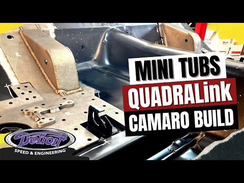 Detroit Speed MINI TUBS and QUADRALink Installation - Pro Touring Camaro Build