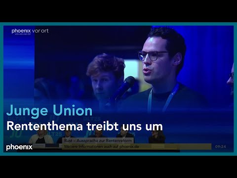Ausschnitte aus dem Deutschlandtag der Jungen Union mit Friedrich Merz am 16.11.25