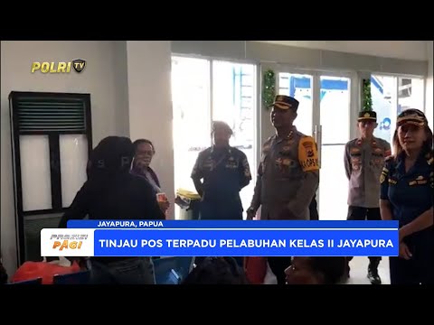 KAPOLRESTA JAYAPURA KOTA TINJAU POS TERPADU OPS KETUPAT CARTENZ 2025