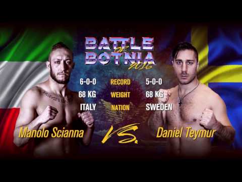 Daniel Teymur vs Manolo Scianna @ Battle of Botnia 2016