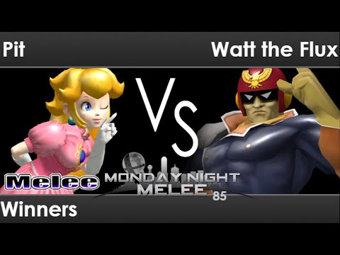 MNM 85 - Pit (Peach) vs Watt the Flux (C Falcon) Winners - Melee