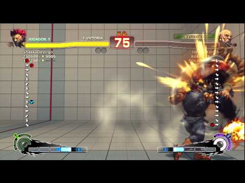 SSF4 AE 2012 HD-ShakkaDeVirgo (Akuma) VS JonyMakarrony (Gouken)
