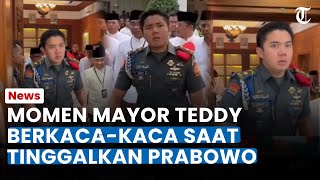 MAYOR TEDDY Berkaca-kaca Saat Tinggalkan Prabowo, Ini Tugas Barunya Usai Naik Pangkat Wadanyonif