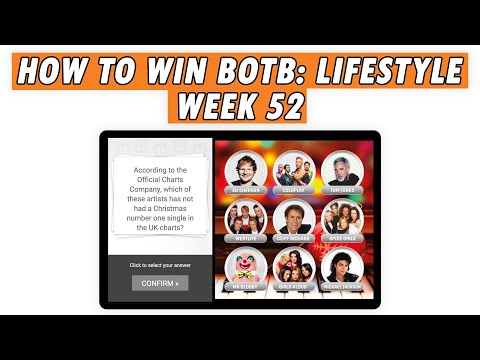 Win BOTB Lifestyle: Week 52 (December 27 2021 - January 2 2022)