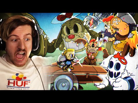 THESE NEW BOSSES ARE INCREDIBLE!!! | Cuphead - The Delicious Last Course (Part 2)