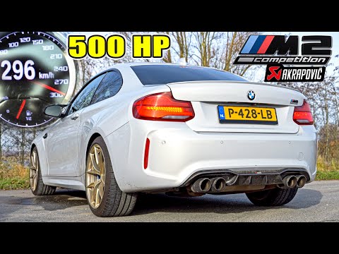 500HP BMW M2 "GTS" F87 *FULL AKRAPOVIC* // 100-200 POV & SOUND