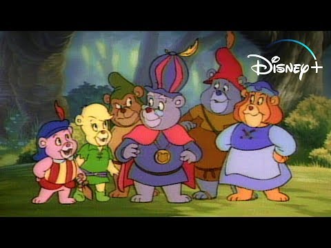Thumbnail of the video: Disney’s Adventures of the Gummi Bears - Theme Song | Disney+ Throwbacks | Disney+