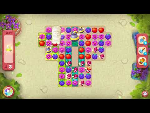 Gardenscapes hard level 2684 12 moves no boosters