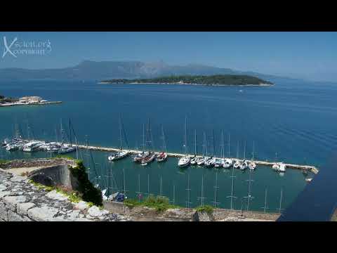 Classical Greece Cruise 9 Corfu Fort 4K